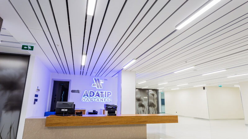 Multipanel Asma Tavan Sistemi - Adatıp Hastanesi Uygulama
