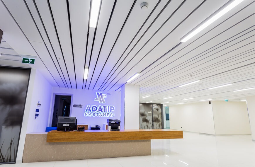 Multipanel Asma Tavan Sistemi - Adatıp Hastanesi Uygulama