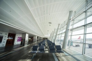 Bandraster Metal Asma Tavan Sistemi - Atatürk Havaalanı Uygulaması