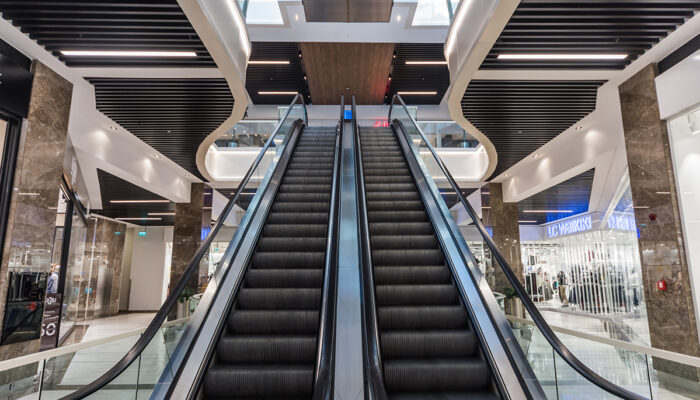 Baffle Metal Asma Tavan Sistemi Axis Avm