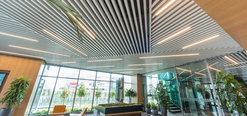 Baffle Metal Asma Tavan Sistemi Artaş Genel Merkez