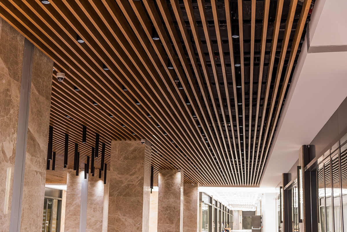 Baffle Metal Asma Tavan Sistemi Ataköy Towers