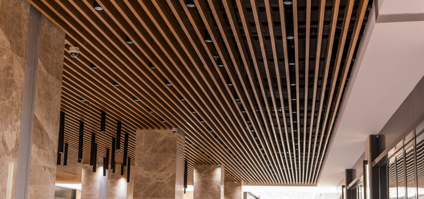 Baffle Metal Asma Tavan Sistemi Ataköy Towers