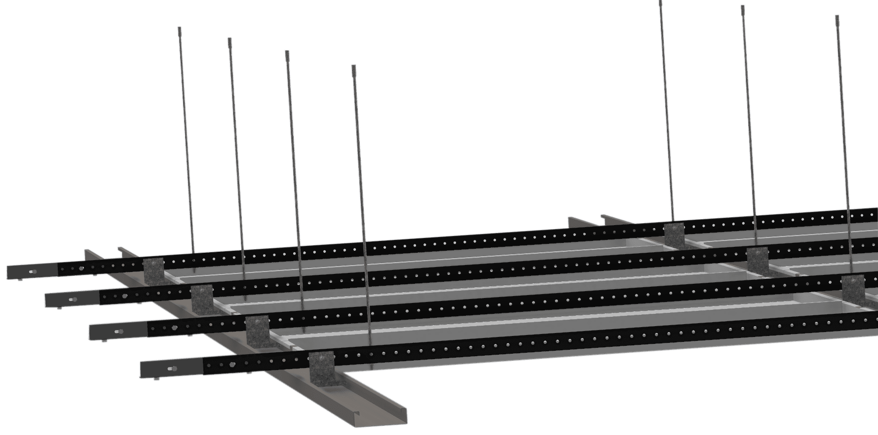 Bandraster Metal Asma Tavan Sistemi Teknik Detay
