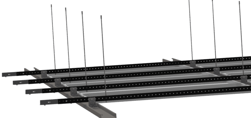 Bandraster Metal Asma Tavan Sistemi Bandraster Metal Asma Tavan Sistemi Teknik Detay