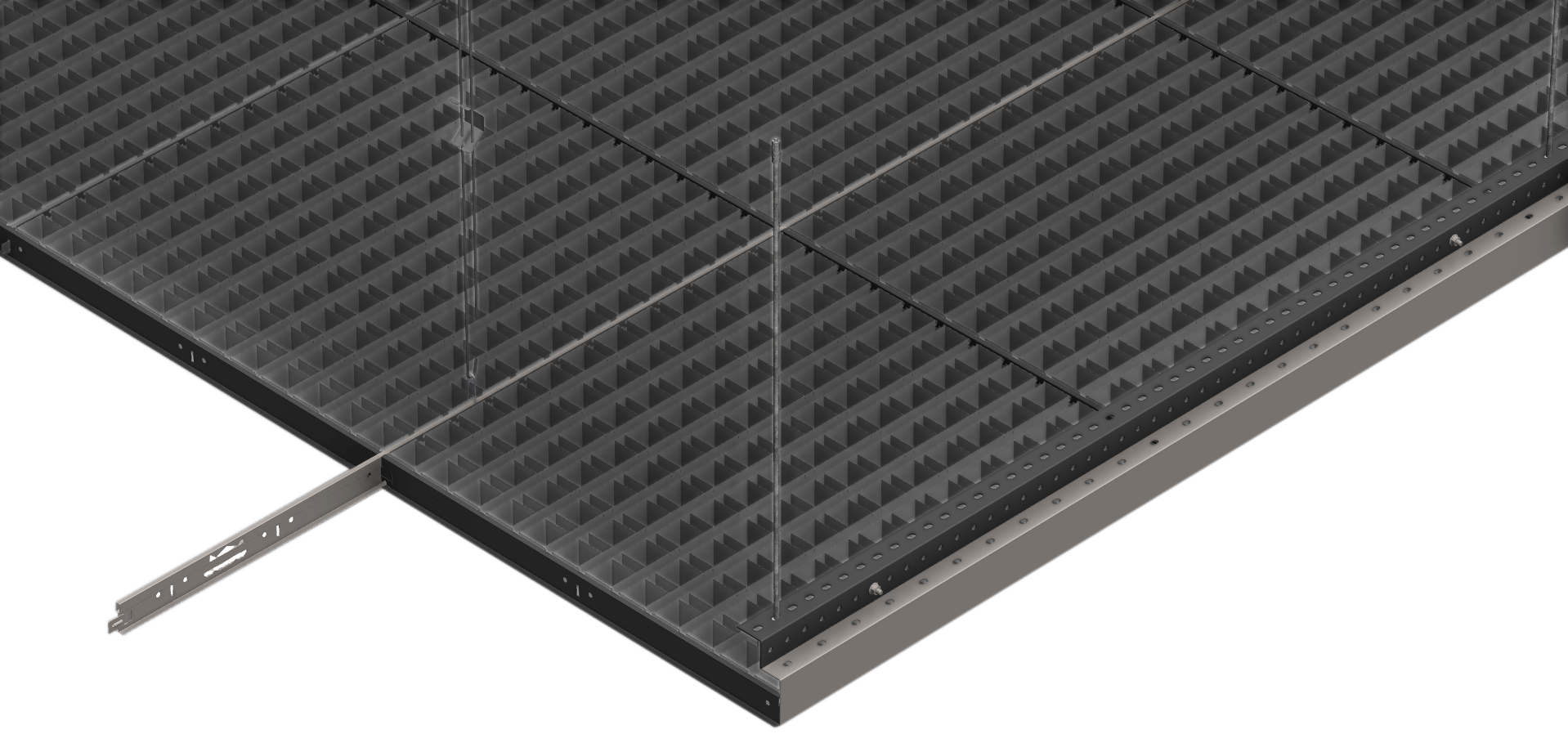 T15 Opencell (Petek) Metal Asma Tavan Sistemi