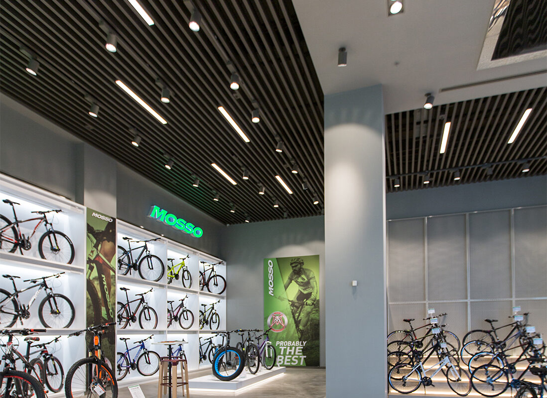 Baffle Metal Asma Tavan Sistemi Ümit Bisiklet