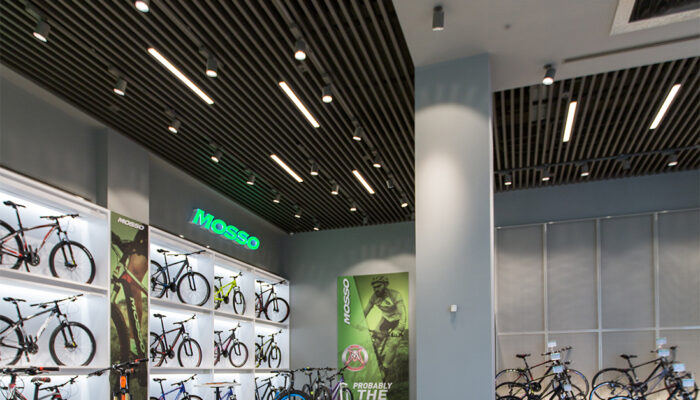 Baffle Metal Asma Tavan Sistemi Ümit Bisiklet