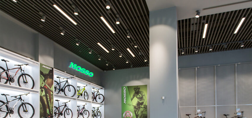 Baffle Metal Asma Tavan Sistemi Ümit Bisiklet