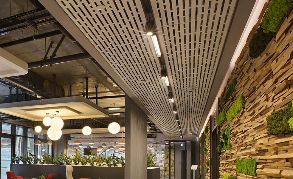 Clip-in Koridor Metal Asma Tavan