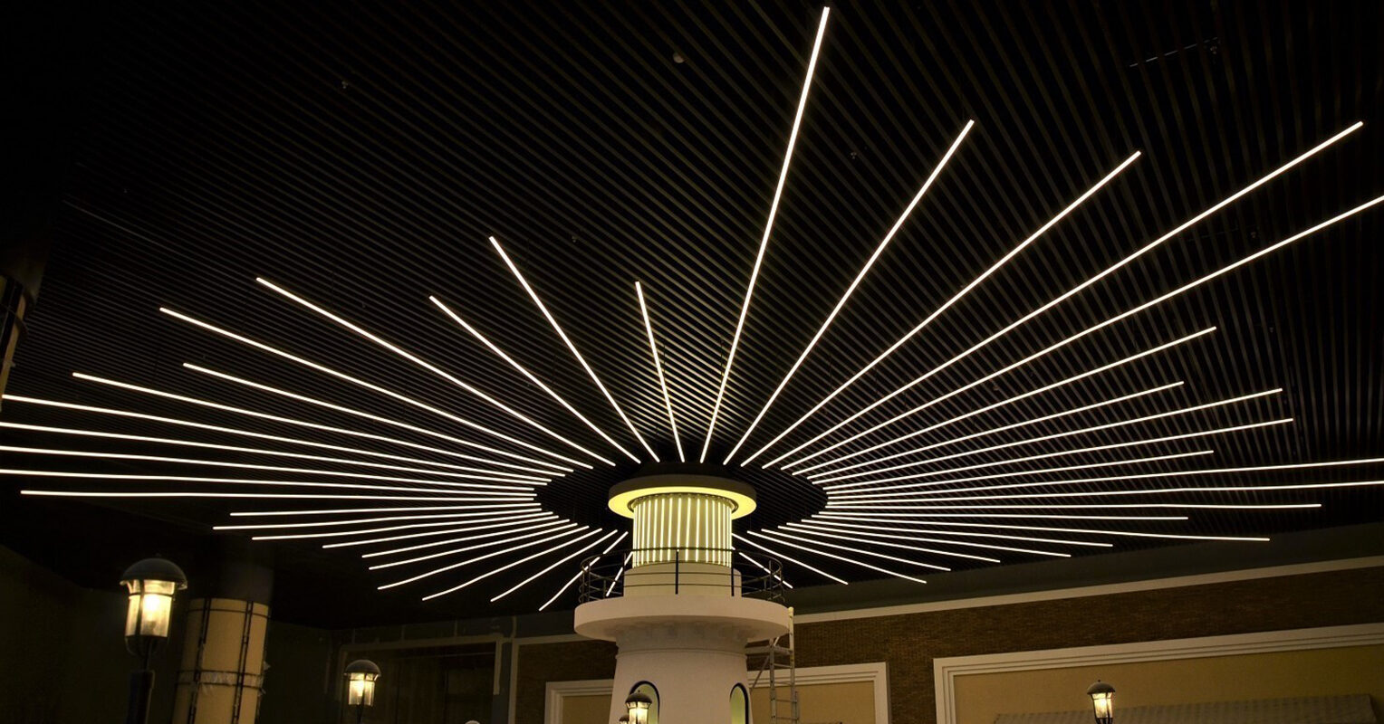 Baffle Metal Asma Tavan Sistemi İstanbul Havaalanı