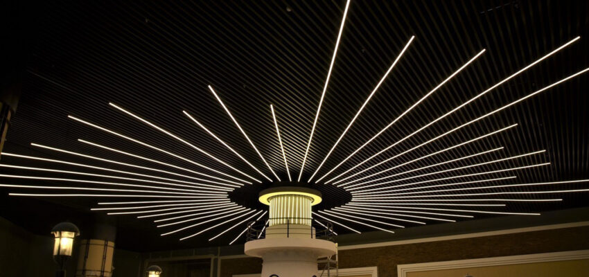 Baffle Metal Asma Tavan Sistemi İstanbul Havaalanı