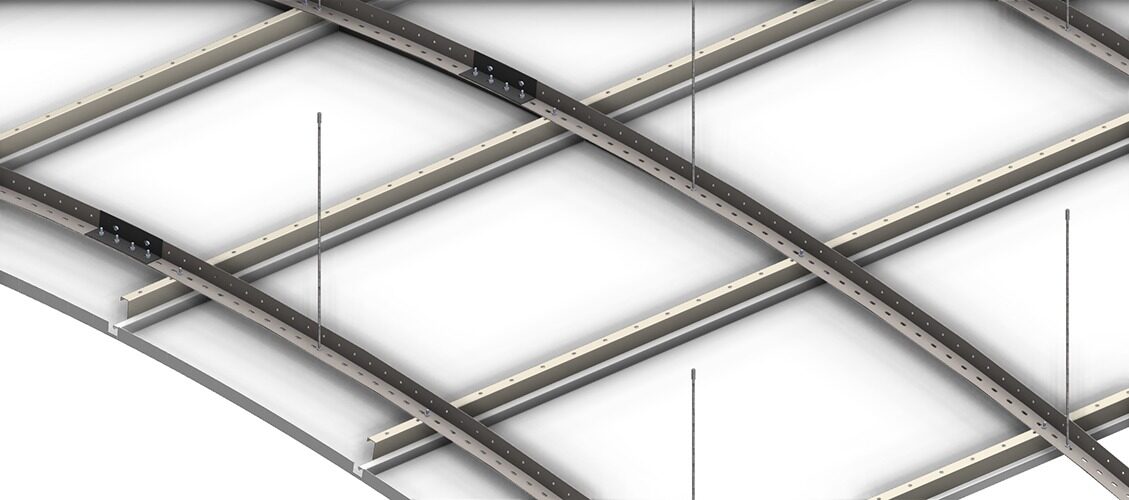 Eğrisel Hook-On Sistem - Teknik Çizim