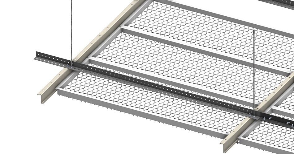 Hook-on-Mesh- Teknik Detay Çizimi- Bütem Metal