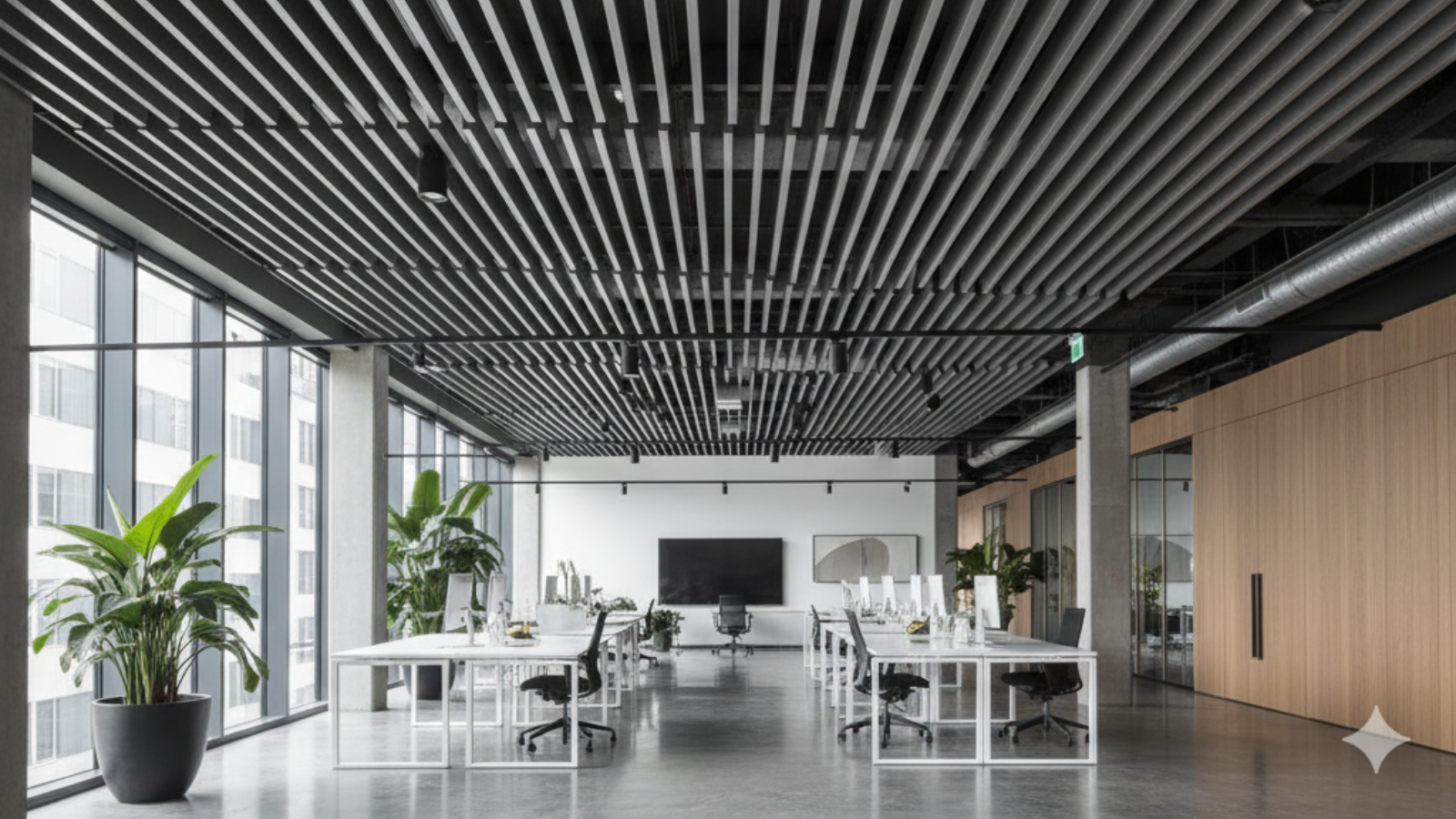 Baffle Tavan Sistemi Nedir?