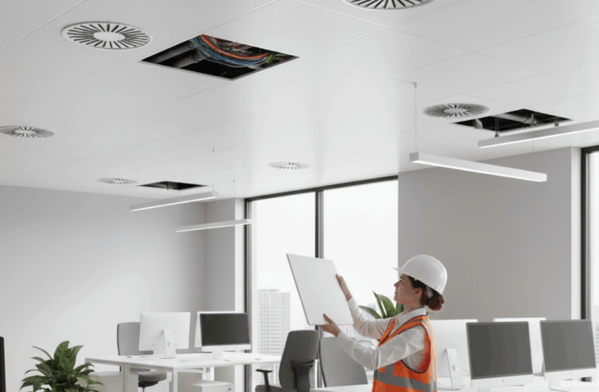 Clip-in Metal Asma Tavan Nedir?