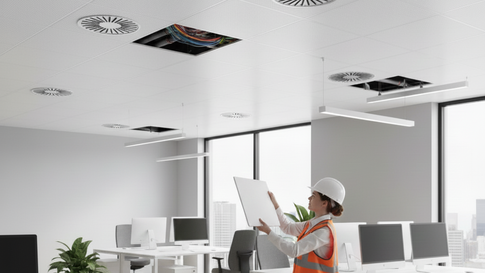 Clip-in Metal Asma Tavan Nedir?