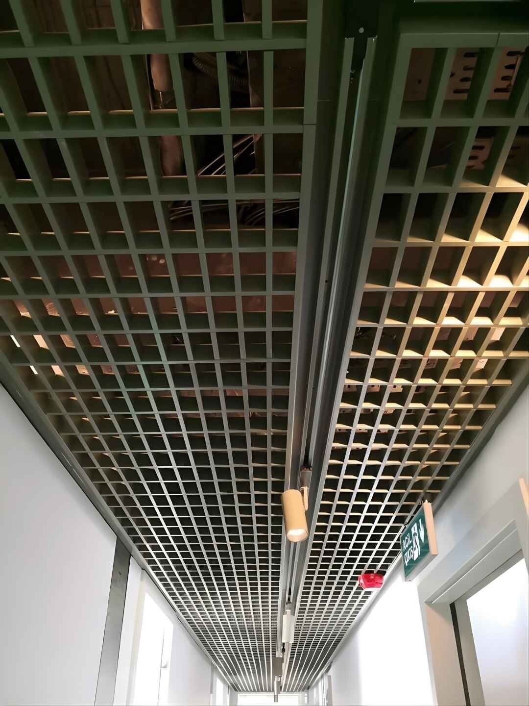 Opencell (Petek) Metal Asma Tavan Sistemi - Uygulama