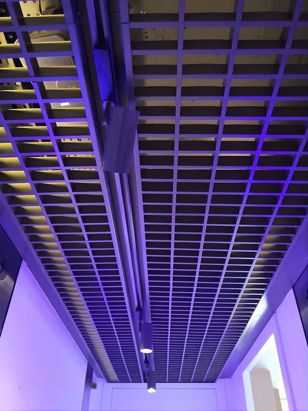 Opencell (Petek) Metal Asma Tavan Sistemi - Uygulama