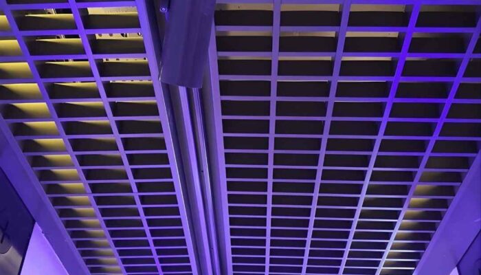 Opencell (Petek) Metal Asma Tavan Sistemi - Uygulama