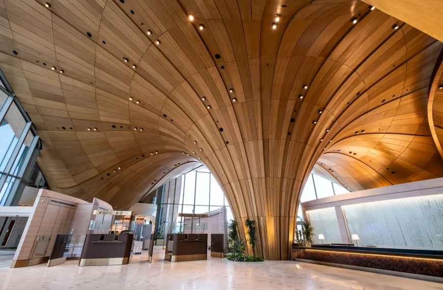 IGA Vip Terminal - Genel Havacılık Binası - Metal Asma Tavan