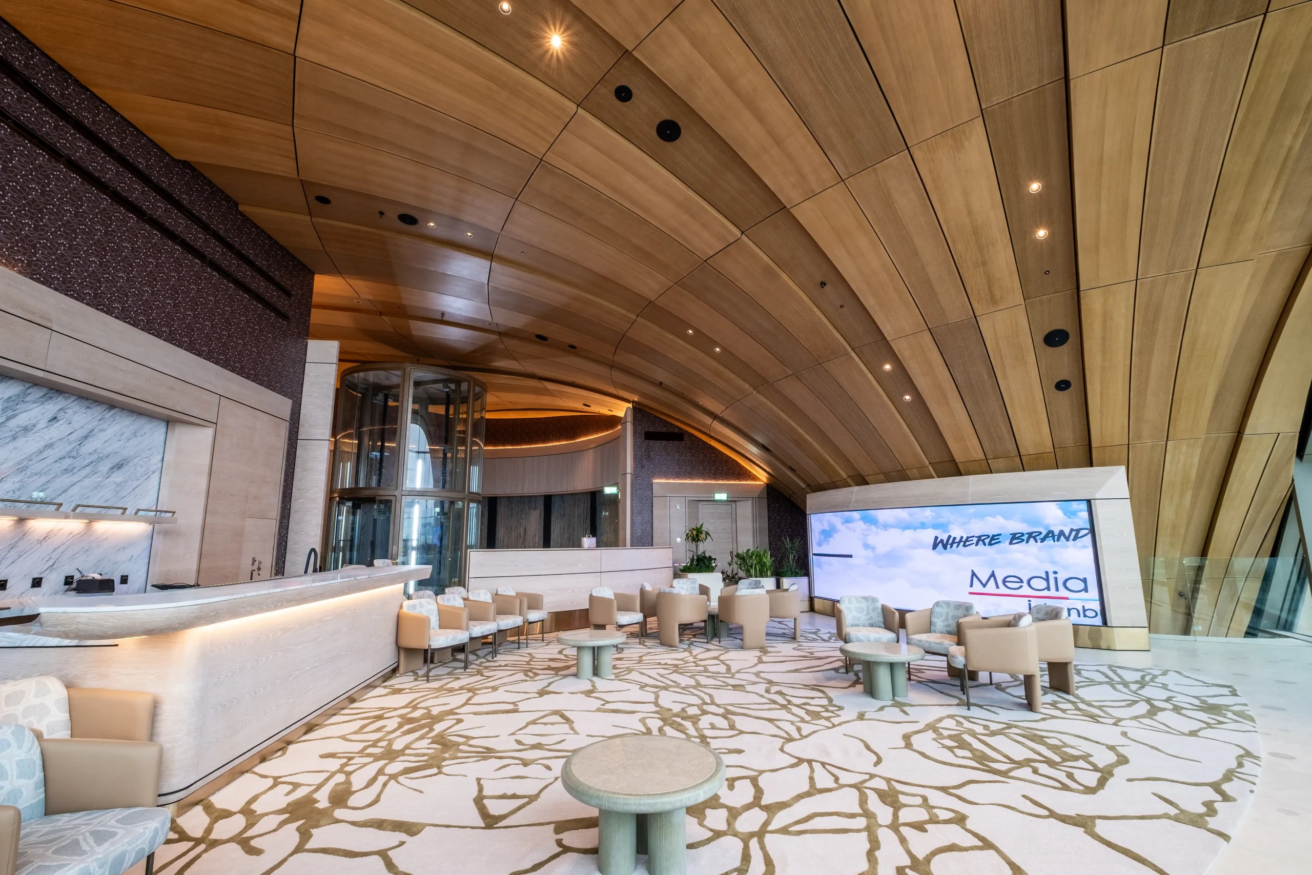 IGA Vip Terminal - Genel Havacılık Bİnası - Metal Asma Tavan