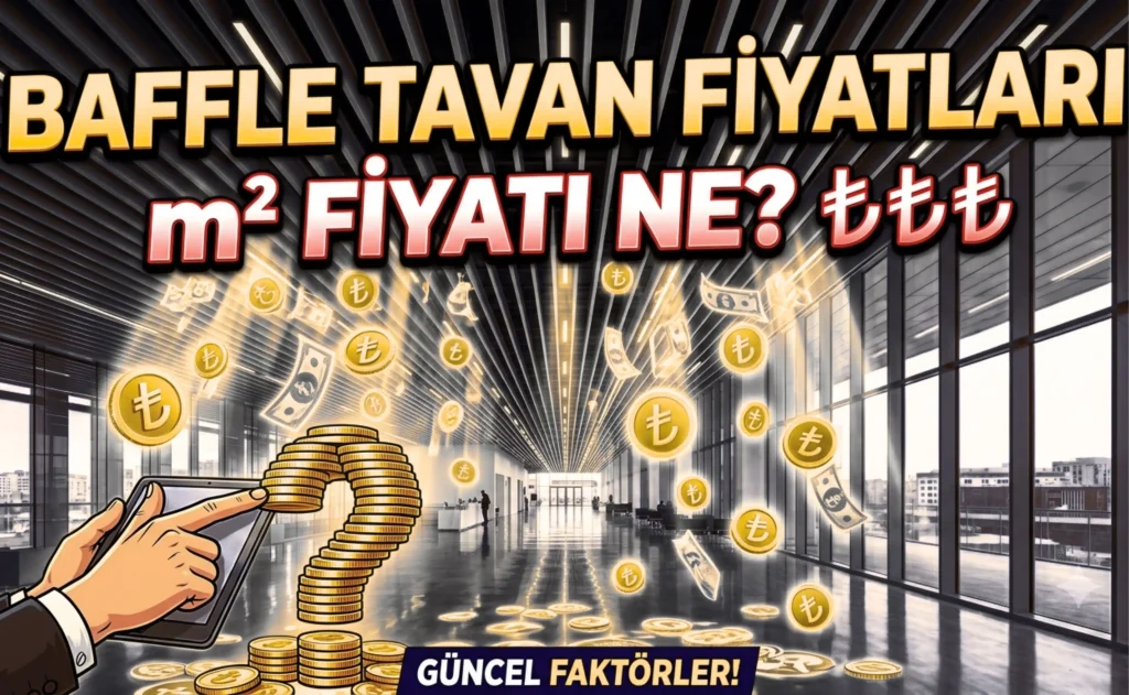 Baffle Tavan Maaliyetleri 2026